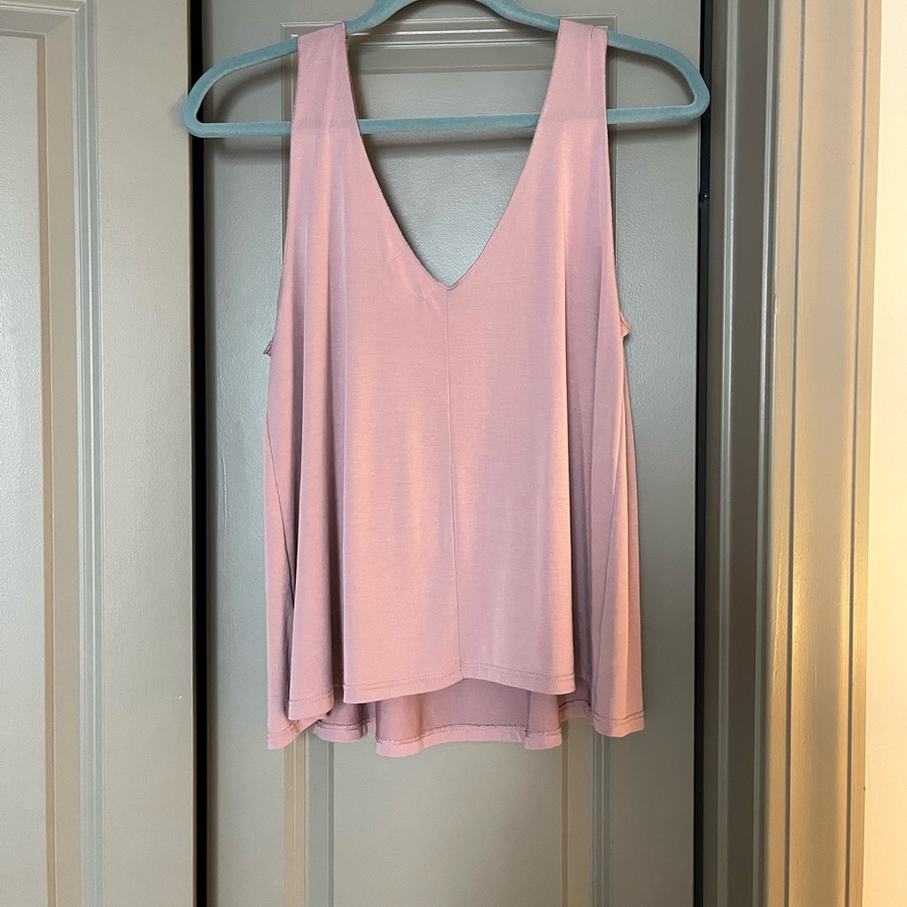 Pink Flowy Top